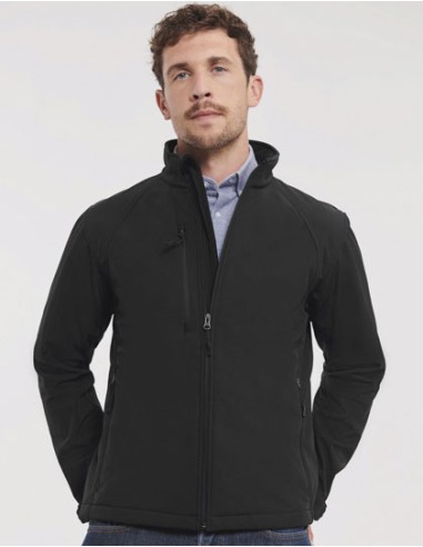 RUS-0R140M0-Mens Softshell Jacket
